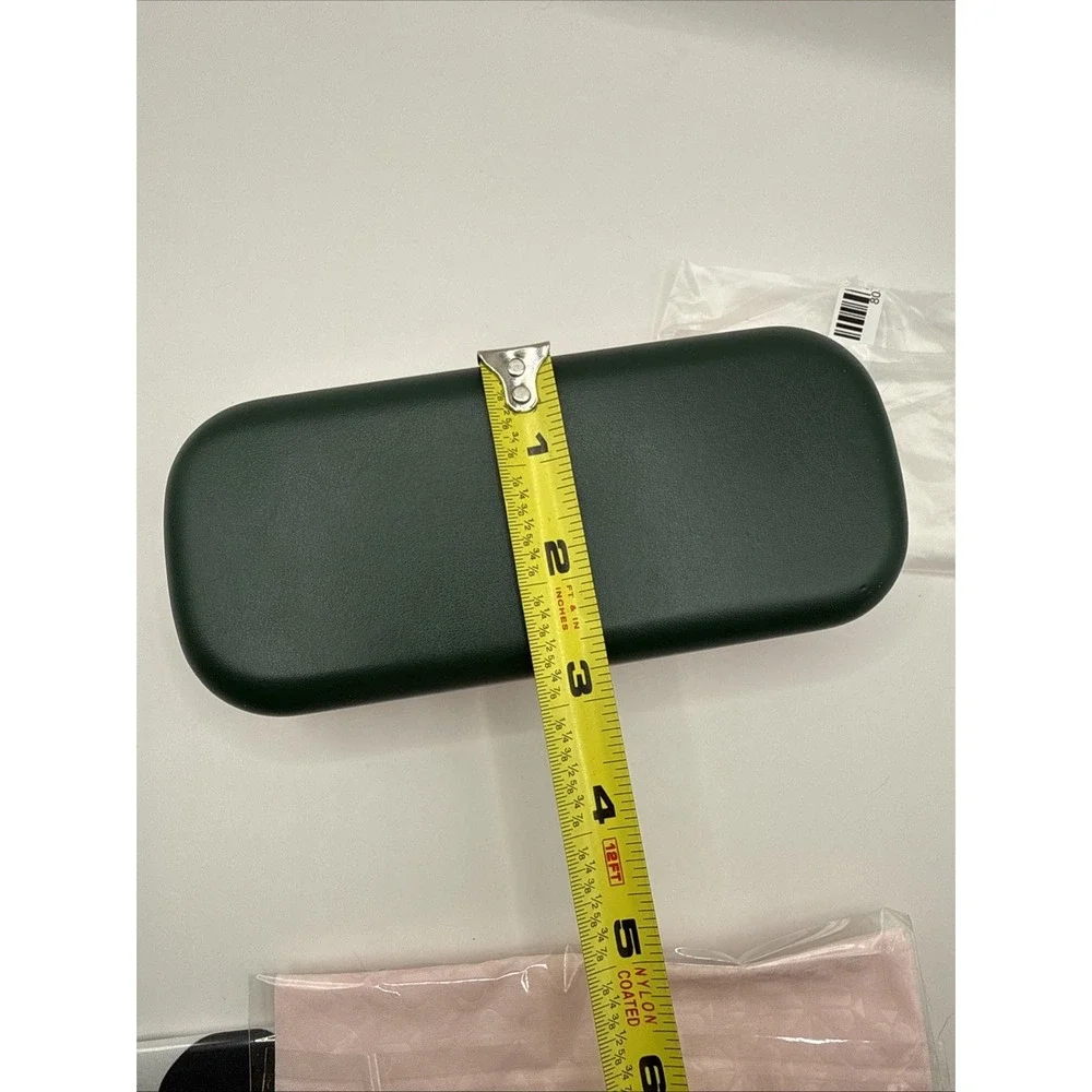 KATE SPADE GLASSES Case With 2 Cloths Clamshell Rose Gold Pink Green So Happy To